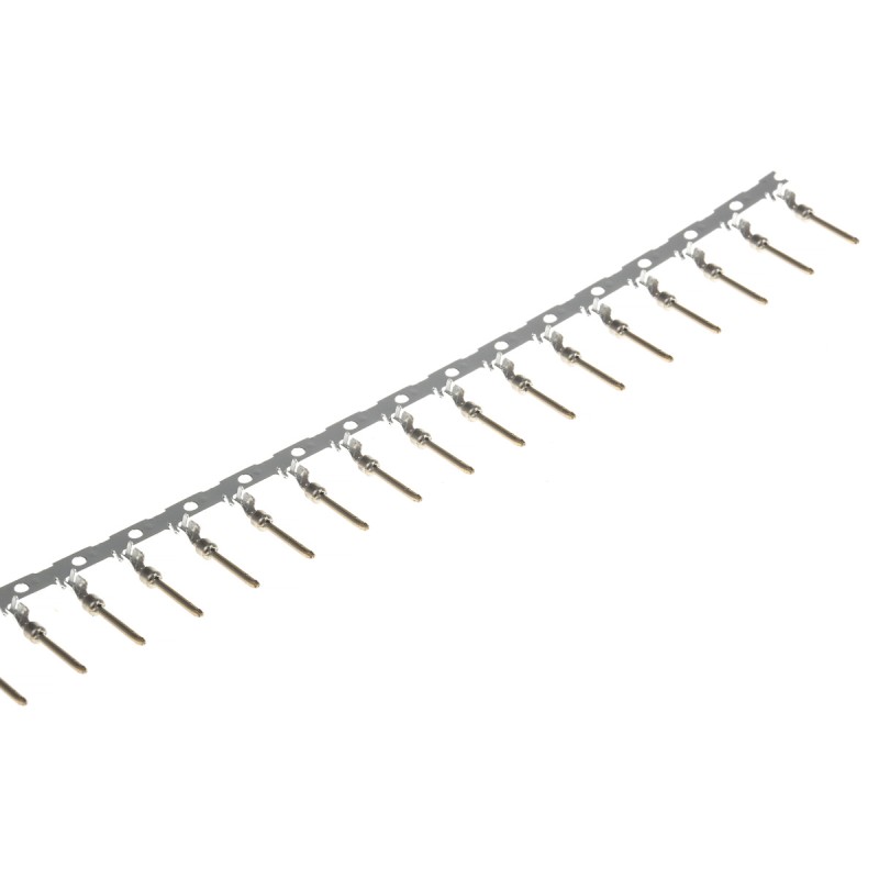 100 pcs - Amphenol, L17RR Series, Male Crimp D-sub Connector Contact, Gold over Nickel, 24 - 20 AWG