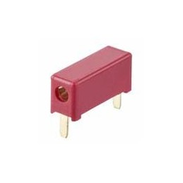 1 pcs : M3498-99 - Test Plugs & Test Jacks 2.00MM TEST JACK RED, Au PLATING