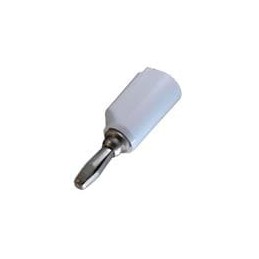 1 pcs : 108-1081-001 - Test Plugs & Test Jacks BANANA PLUG WHITE