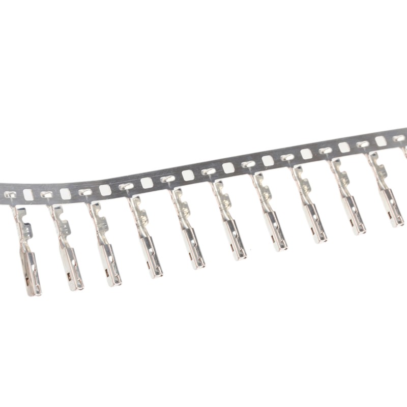 100 pcs - Molex MX150 Series Female Crimp Terminal, 20AWG Min, 18AWG Max