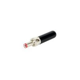 1 pcs : 767K - DC Power Connectors 2.1mm Locking Plug Red Tip Blk Handle