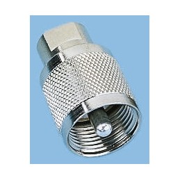 1 pcs - Telegartner Straight RF Adapter UHF Plug to FME Plug