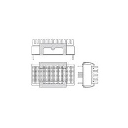 1 pcs : TEN-HS6 - Heat Sinks heatsink, therml pad 2 clamps for TEN