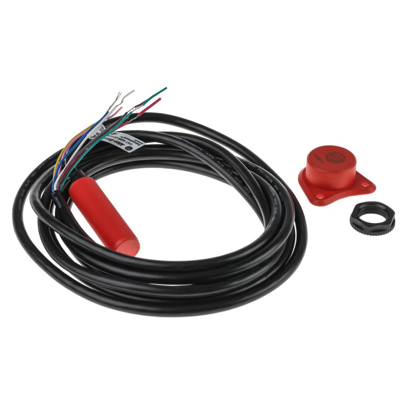 1 pcs - Allen Bradley Guardmaster 440N Series RFID Non-Contact Safety Switch, 24V dc, Plastic Housing, 3m Cable