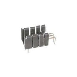 1 pcs : PF435G - Heat Sinks Plug-In Heat Sink, TO220, Vertical, 20.3 C/W, Pre-Black, 1.60mm Hole, 9.5mm, Tab