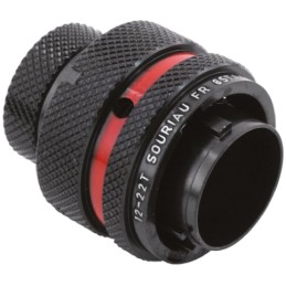 1 pcs - Souriau Circular Connector, 19 Contacts, Cable Mount, Plug, Male, IP67, 8STA Series