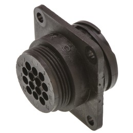 1 pcs - TE Connectivity 14 Way Panel Mount, Surface Mount Circular Connectors Receptacle