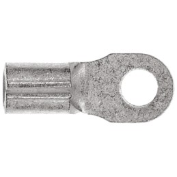 50 pcs - TE Connectivity, SOLISTRAND Uninsulated Ring Terminal, M2 (2) Stud Size, 0.26mm² to 1.65mm² Wire Size