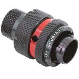 1 pcs - Souriau Circular Connector, 26 Contacts, Cable Mount, Plug, Male, IP67, 8STA Series