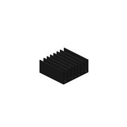 1 pcs : M-C092 - Heat Sinks Stand Alone Heat Sink, Transverse Fins, Half Brick, 25.4mm (Includes: 1 Heatsink - no screws /no was