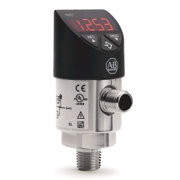 1 pcs - Allen Bradley 836P Series Pressure Sensor, 0bar Min, 400bar Max, 4 - 20 mA, Analogue, PNP-NO/NC Output, Relative