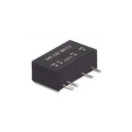 1 pcs : MDD01N-05N - Isolated DC/DC Converters - Through Hole 1W 24Vin +/-5Vout +/-10-100mA SIP7 Medical Unregulated