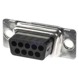 100 pcs - Provertha TMC 9 Way Cable Mount D-sub Connector Socket
