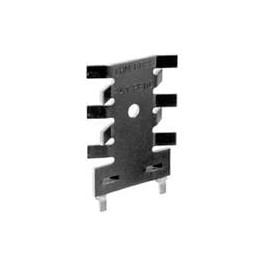 1 pcs : 6022BG - Heat Sinks Space-Saving Heat Sink, TO220, Stagger, Vertical, 16.7 Degree C/W, 2.36mm Hole