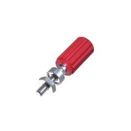 1 pcs : 111-0702-001 - Test Plugs & Test Jacks BINDING POST RED