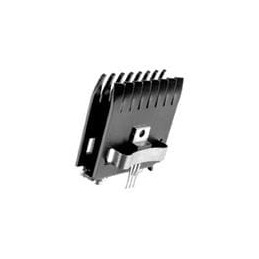 1 pcs : 530102B00150G - Heat Sinks Heat Sink for TO220, Twisted, Vertical, 6.3 C/W, 4.75mm Hole, 18.29mm, Clip 50