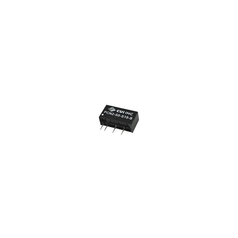 1 pcs : PCN2-S5-D5-S - Isolated DC/DC Converters - Through Hole 4.5-5.5Vin +/-5Vout +/-200mA 2W Iso SIP