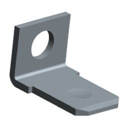 100 pcs - TE Connectivity FASTON .250 Uninsulated Male Spade Connector, PCB Tab, 6.35 x 0.81mm Tab Size