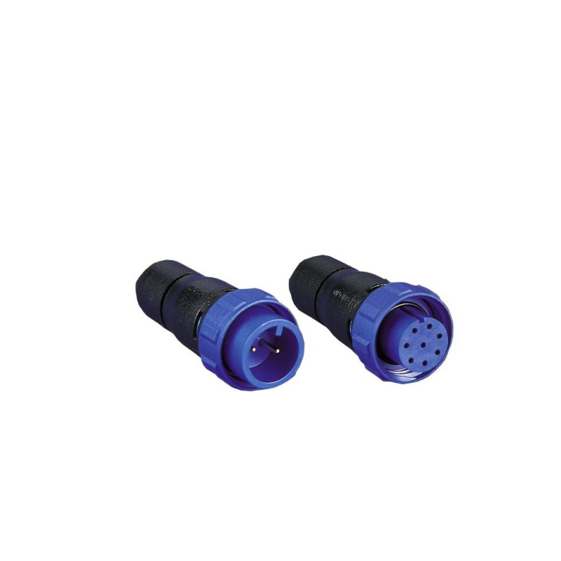 1 pcs - Bulgin Circular Connector, 4 Contacts, Cable Mount, Miniature Connector, Plug, Male, IP68, Buccaneer 400 Series