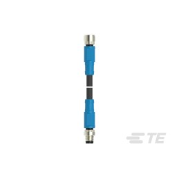 1 pcs - TE Connectivity Straight Female, Male 4 way M8 to Straight 4 way M8 Sensor Actuator Cable, 500mm