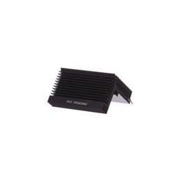 1 pcs : VRA-55-101E - Heat Sinks HEATSINK 55mm BLACK ANODIZED