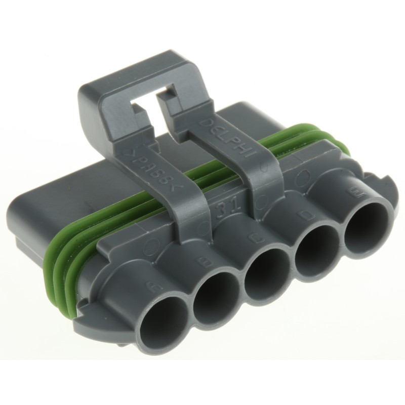 1 pcs - Delphi, Metri-Pack 280 Automotive Connector Socket 5 Way, Crimp Termination