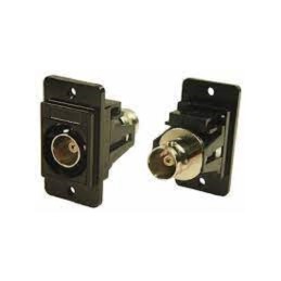 1 pcs - RS PRO, jack Panel Mount BNC Connector, 75Ω, Cable Termination, Straight Body