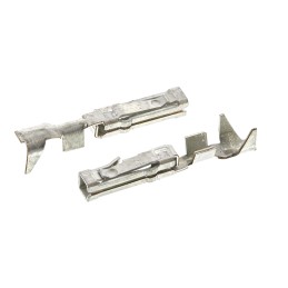 100 pcs - Amphenol Communications Solutions DUBOX Series Female Crimp Terminal, 30AWG Min, 22AWG Max