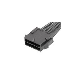 1 pcs : 214757-1102 - DC Power Cords MICRO-FIT3.0 P-P 10 CIRCUIT 300MM Sn