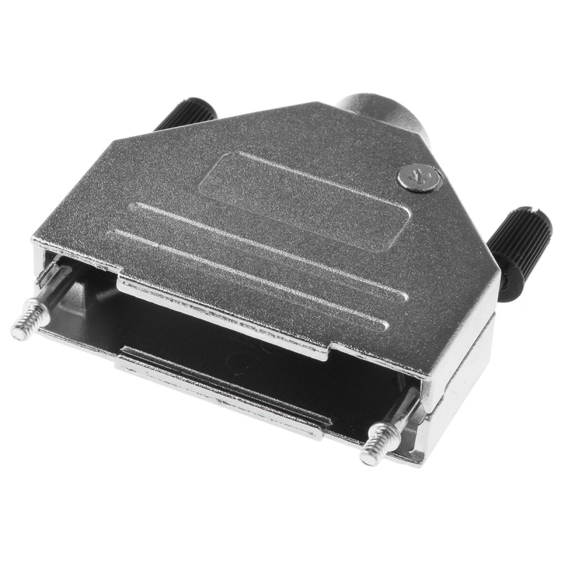 15 pcs - ASSMANN WSW AMET Series Zinc D Sub Backshell, 25 Way, Strain Relief