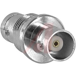 1 pcs - Cinch Connectors, jack Panel Mount BNC Connector, 50Ω, Crimp Termination, Straight Body