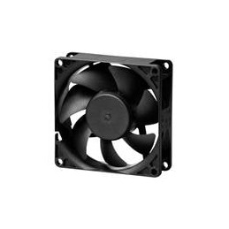 1 pcs : MF80251V3-1000U-A99 - DC Fans Axial Fan, 80x80x25mm, 12VDC, 33CFM, 0.11'H2O, Vapo, Wire, Auto Restart