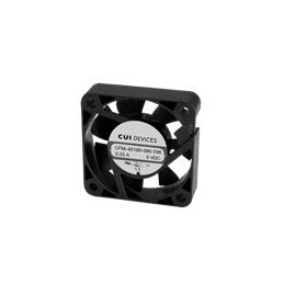 1 pcs : CFM-4010B-080-296 - DC Fans dc axial fan, 40 mm square, 10 mm, 5 Vdc
