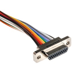 1 pcs - Glenair MWDM 21 Way Cable Mount D-sub Connector Plug