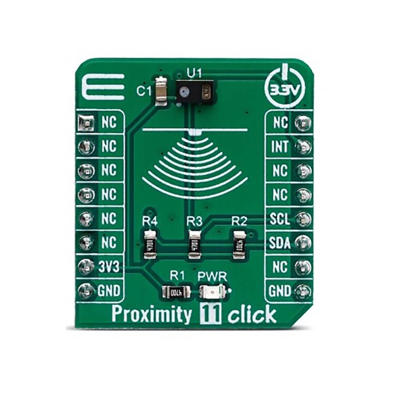 1 pcs - MikroElektronika Ambient light sensor with IrLED, Optical proximity sensor Proximity Development Kit