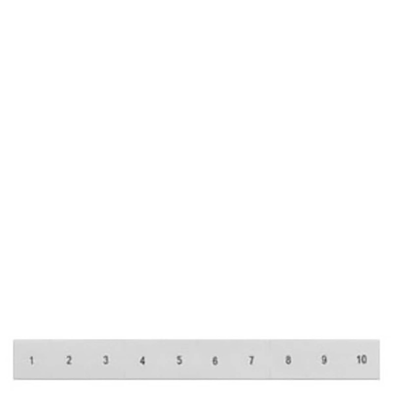 100 pcs - Siemens, 8WA Inscription Label for use with Power Connector