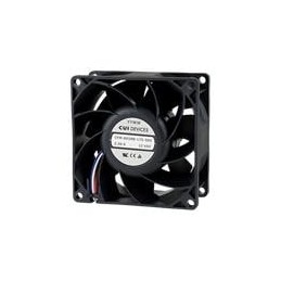 1 pcs : CFM-8025B-225-290 - DC Fans dc axial fan, 80 mm square, 25 mm, 24 Vd