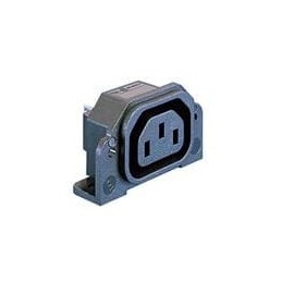 1 pcs : PX0675/PC/12599 - AC Power Entry Modules PWR OUTLET PC PINS W/COVER