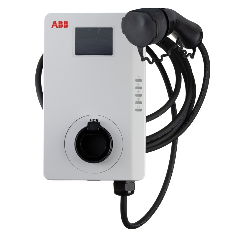 1 pcs - ABB 3 Phase 22kW EV Charging Point, 320 - 480V ac O/P, 32A O/PType 2