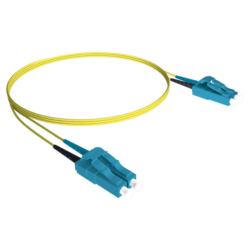 1 pcs - CAE Multimedia Connect to LC OS2 Single Mode Fibre Optic Cable, 9μm, 1m