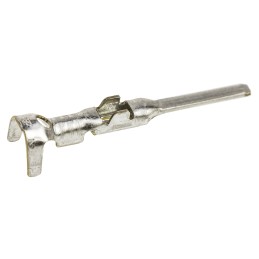 100 pcs - TE Connectivity MINI-MIC Series Male Crimp Terminal, 21AWG Min, 20AWG Max