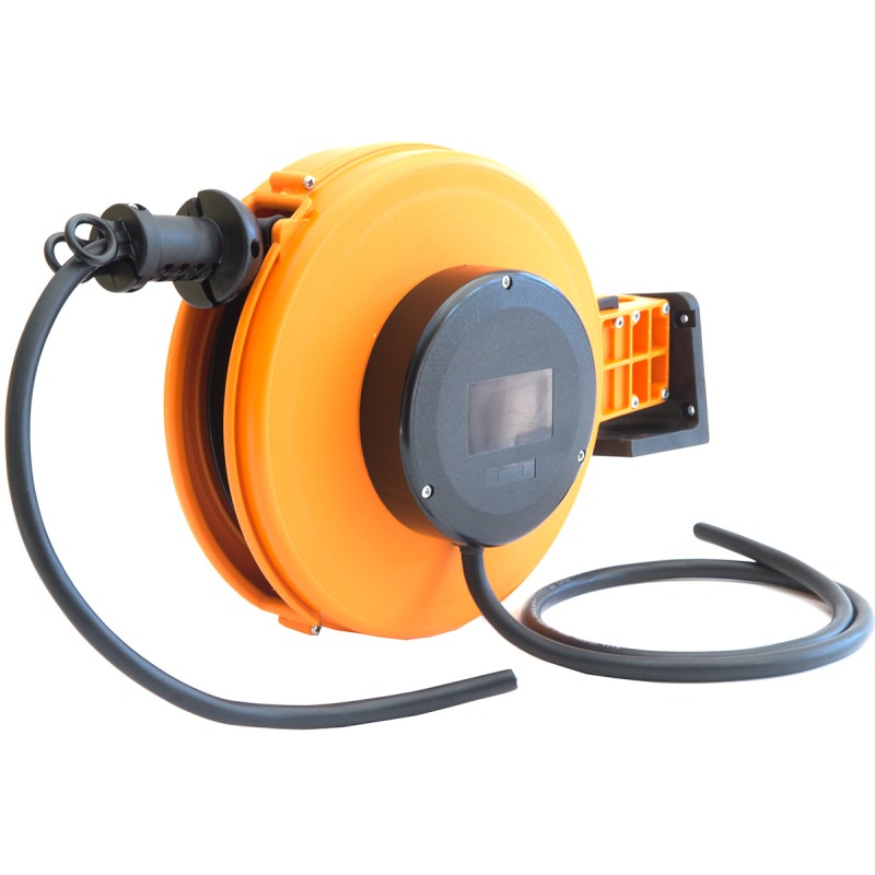 1 pcs - Schill 5m 0 Socket Cable Reel, 230 V, IP20