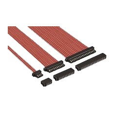 100 pcs - Hirose, DF52, 52 0.8mm Pitch 4 Way Straight Male FPC Connector, Vertical Contact