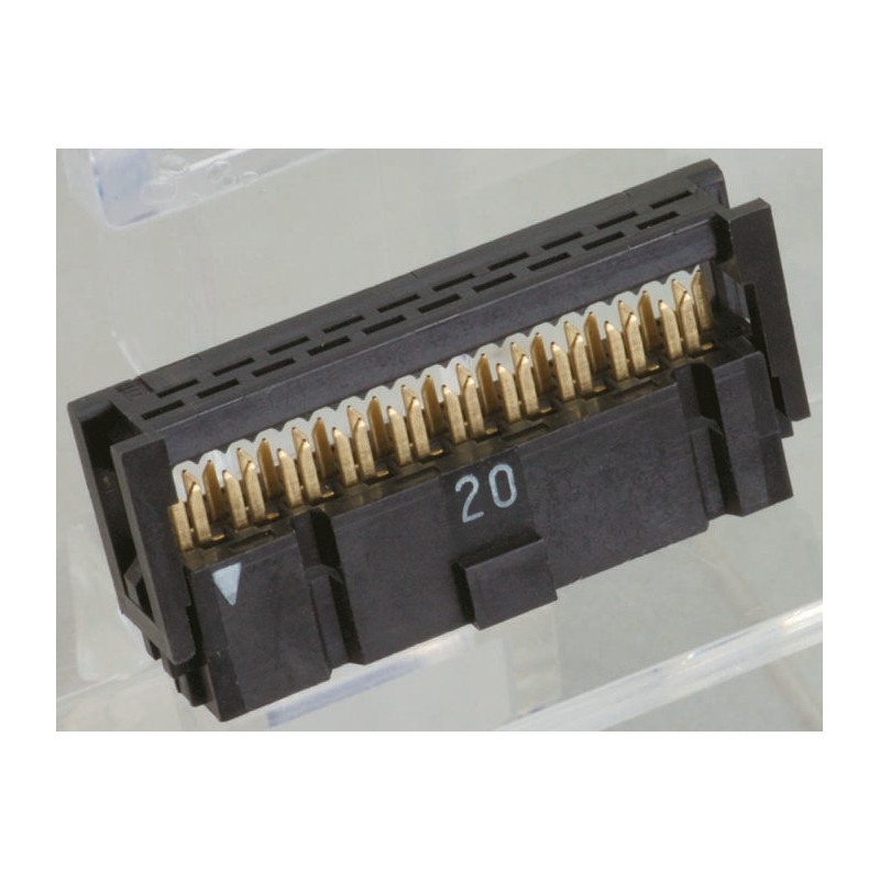 1 pcs - JAE 16-Way IDC Connector Socket for Cable Mount, 2-Row