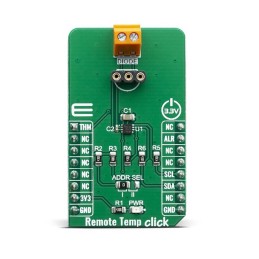 1 pcs - MikroElektronika Remote Temp Click Development Kit for EMC1833 EMC1833