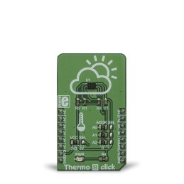 1 pcs - MikroElektronika Thermo 8 Click I2C, SPI