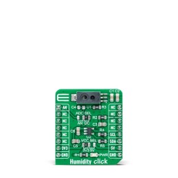 1 pcs - MikroElektronika Humidity Click Humidity Sensor Add On Board for HIH-5030 mikroBUS socket