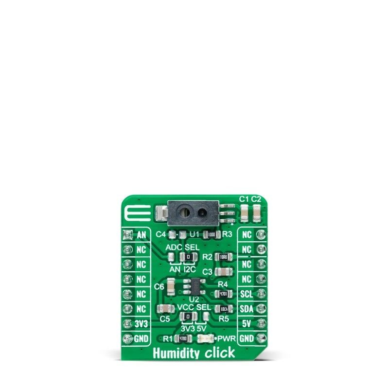 1 pcs - MikroElektronika Humidity Click Humidity Sensor Add On Board for HIH-5030 mikroBUS socket