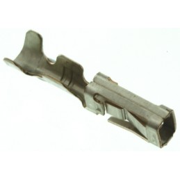 100 pcs - TE Connectivity AMPMODU MOD I Series Female Crimp Terminal, 22AWG Min, 18AWG Max