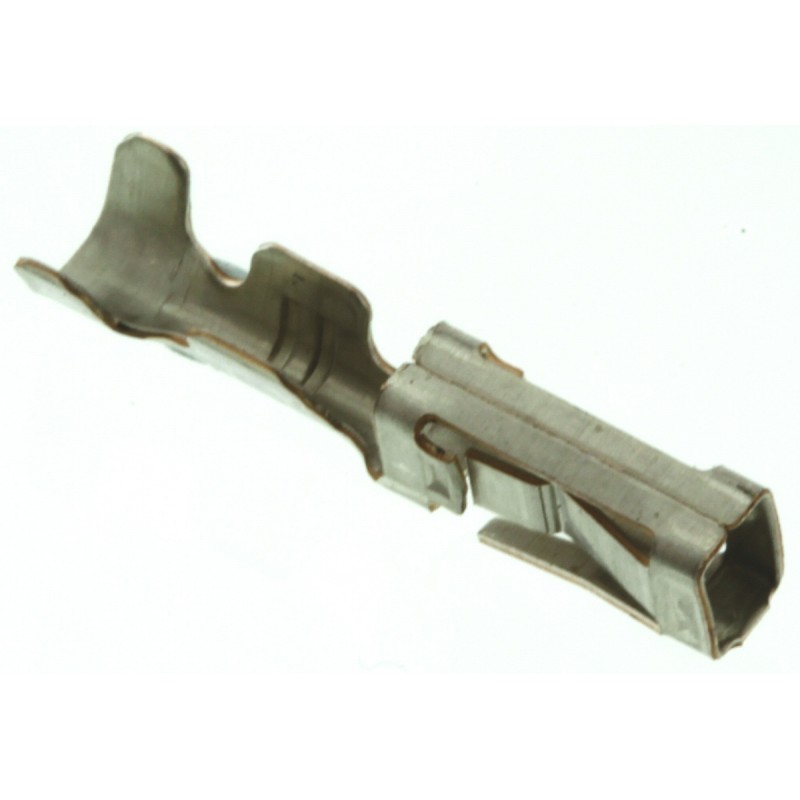 100 pcs - TE Connectivity AMPMODU MOD I Series Female Crimp Terminal, 22AWG Min, 18AWG Max